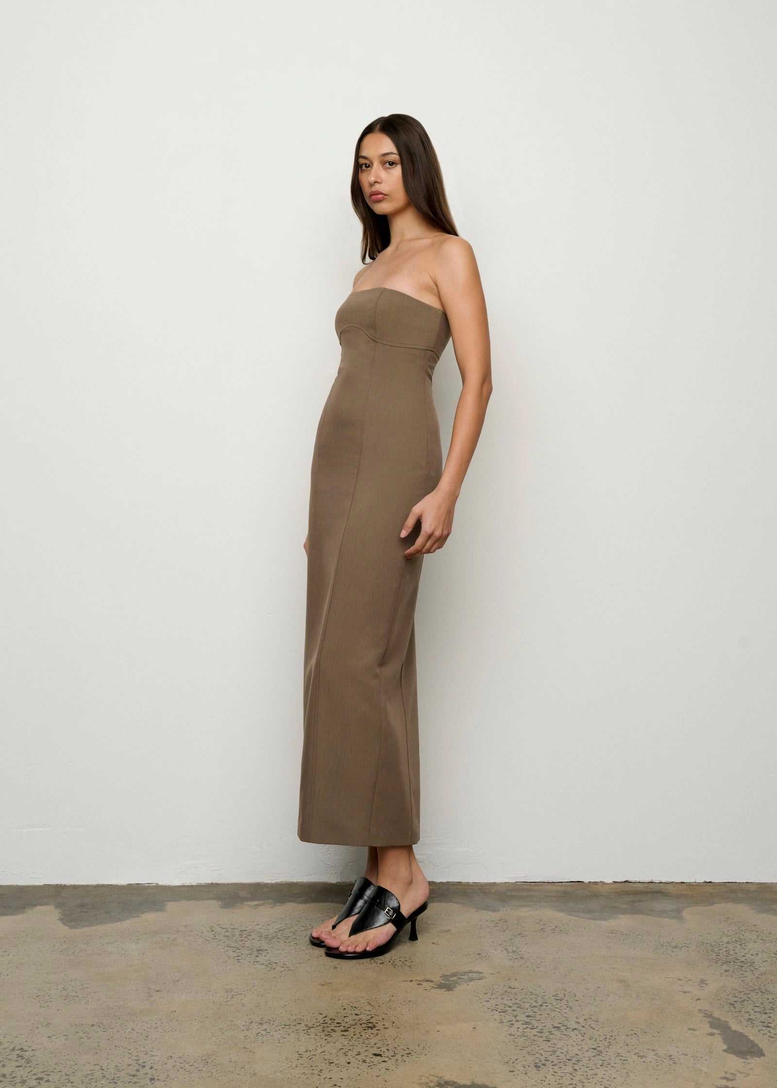 RYLANN DRESS | MUSHROOM