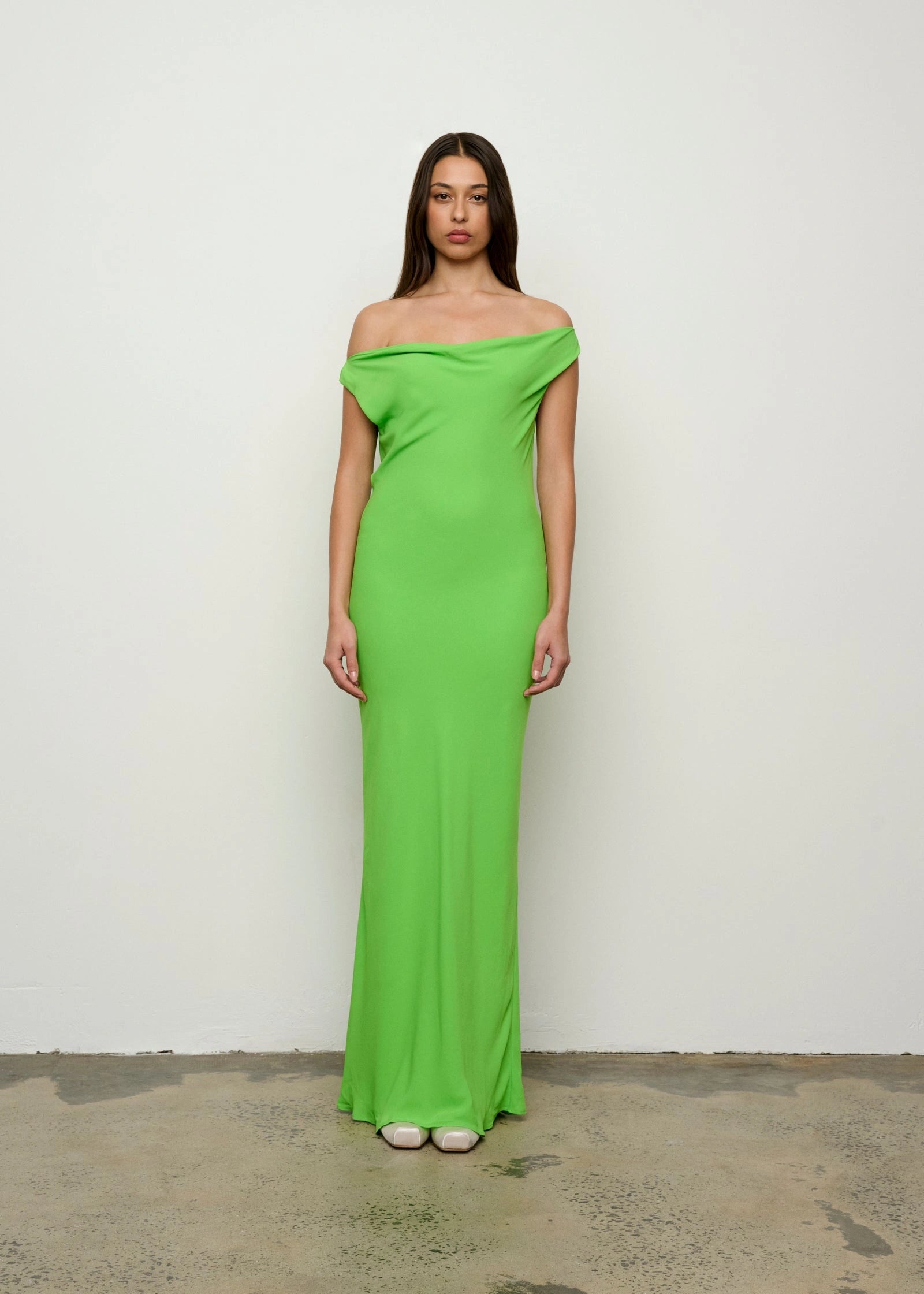 LAINE DRESS | VIVID GREEN