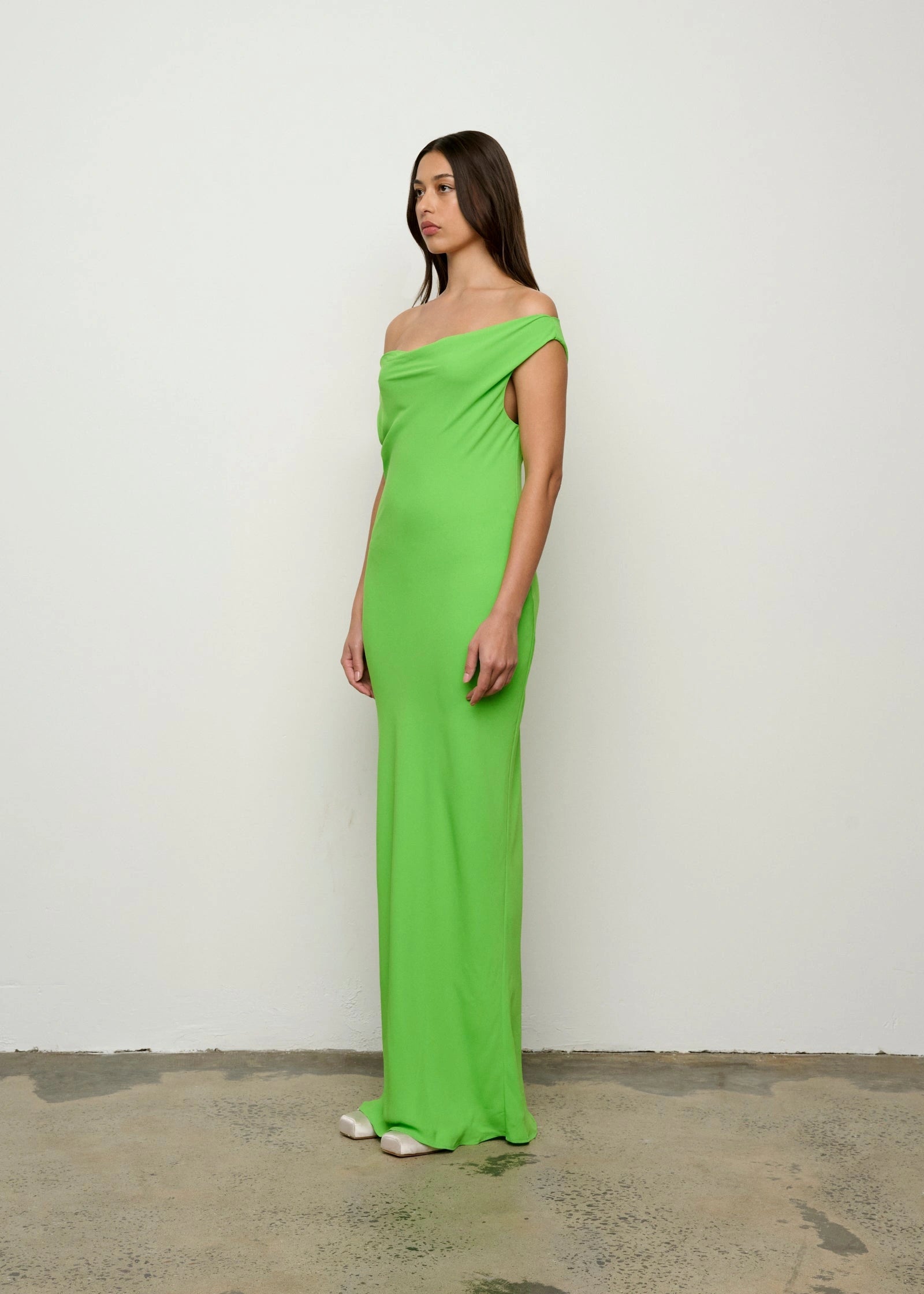 LAINE DRESS | VIVID GREEN