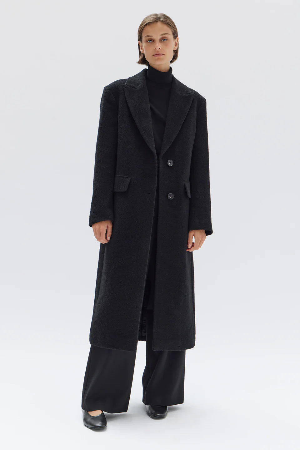 RICKI WOOL BLEND COAT