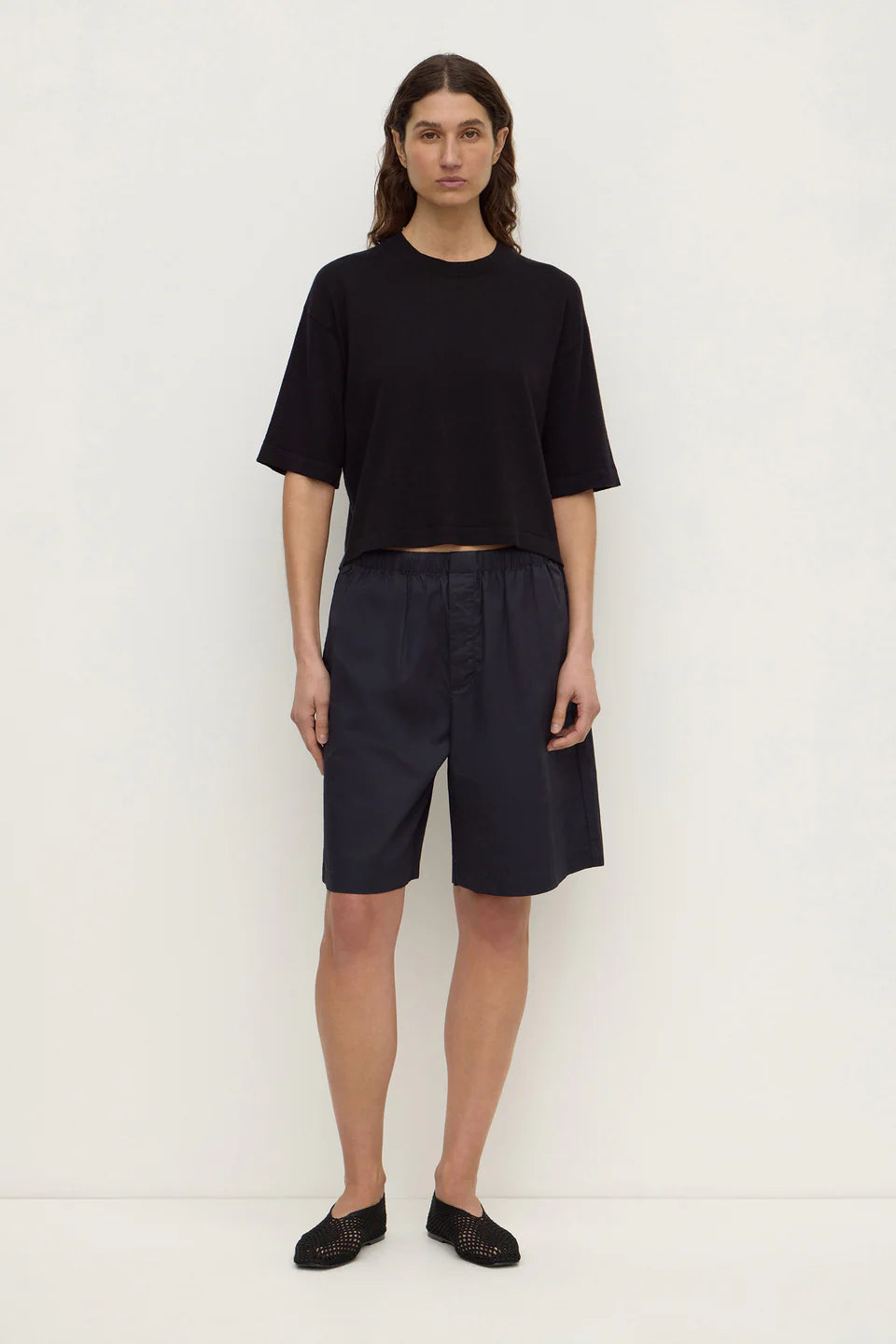 RILEY POPLIN SHORT | TRUE NAVY