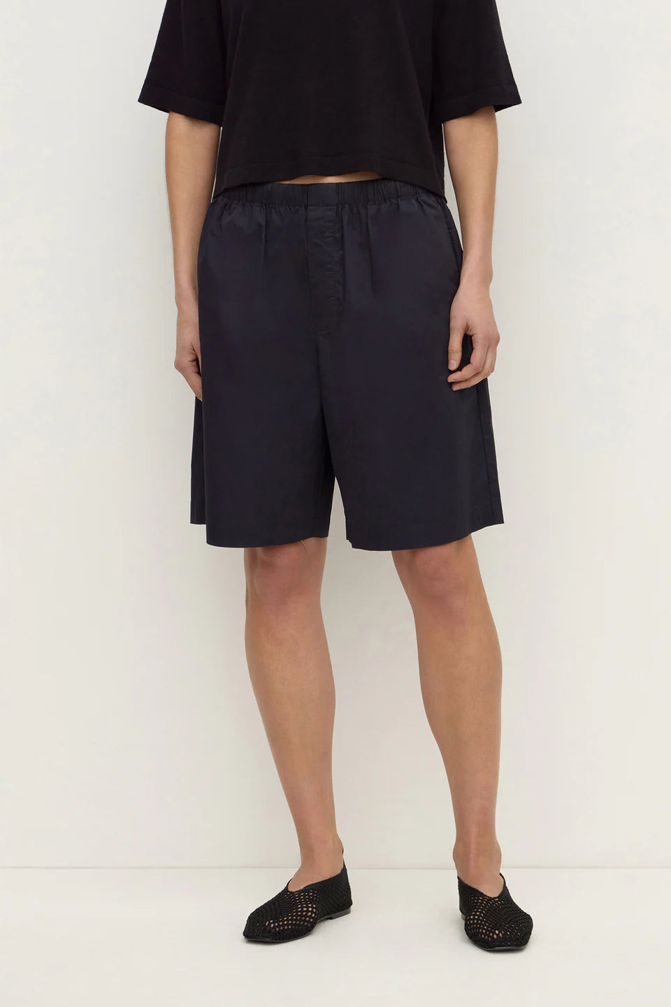RILEY POPLIN SHORT | TRUE NAVY