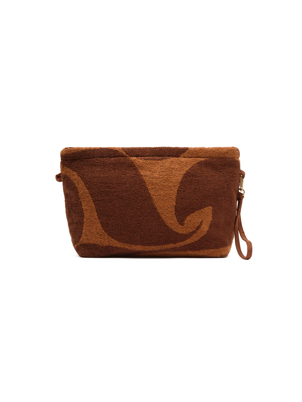 TOWELLING POUCH | WAVE UMBER