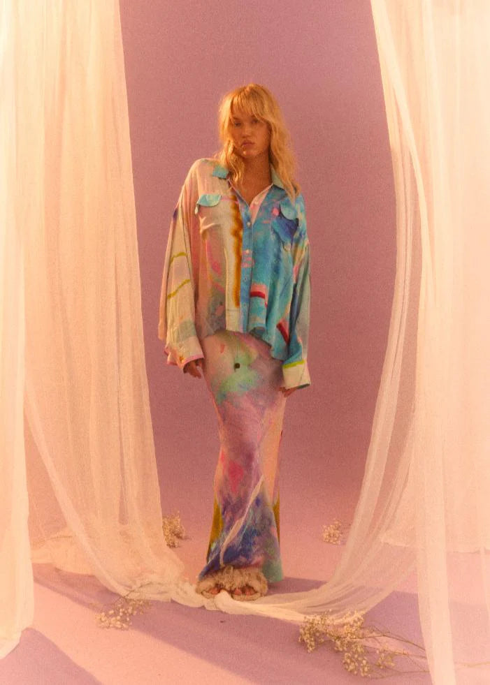 SANCTUM COLUMN SKIRT
