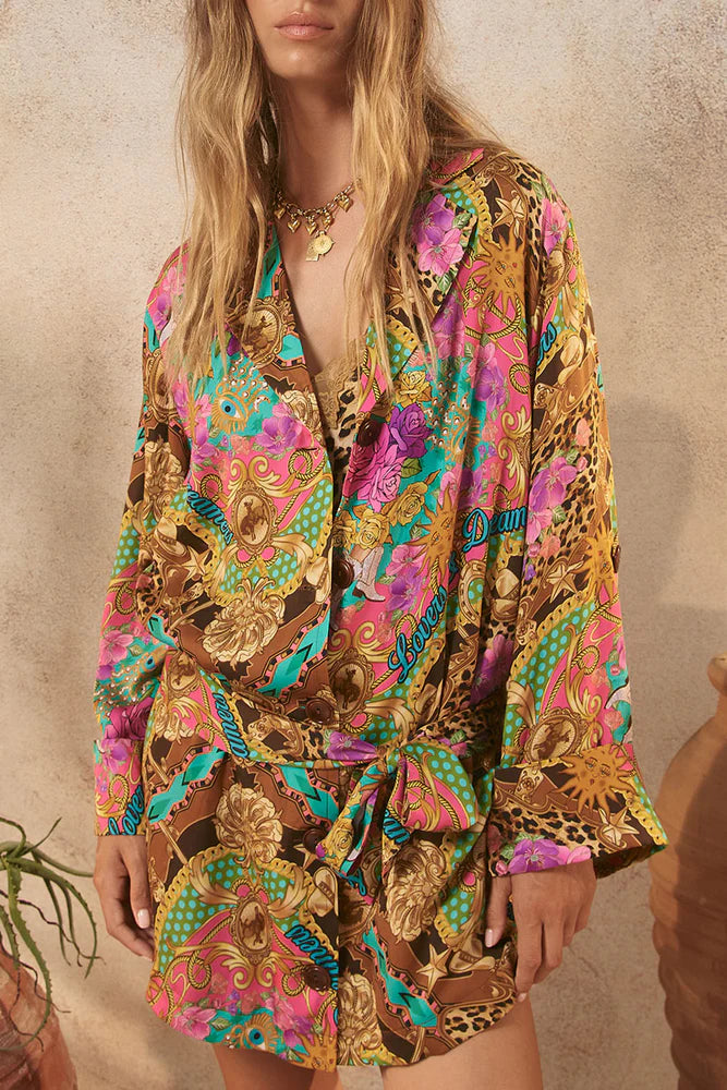 LOVERS & DREAMERS BLAZER DRESS | COSMOS PINK