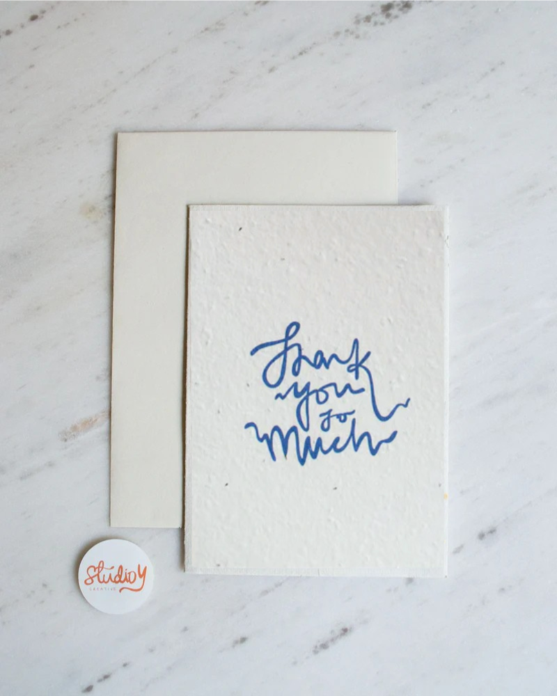 THANK YOU SO MUCH | BLUE