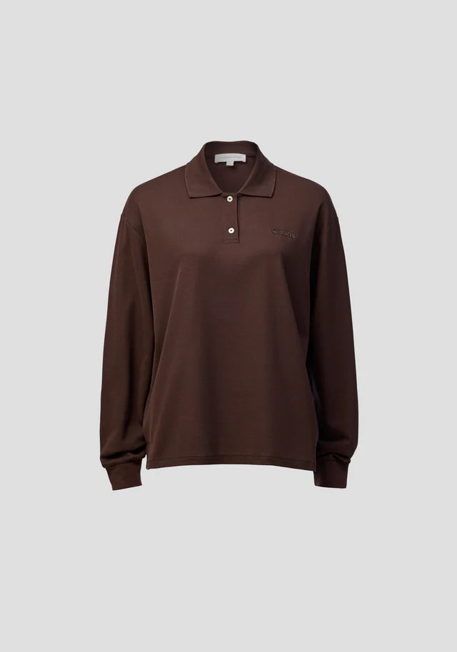 BECKETT POLO | CHOCOLATE