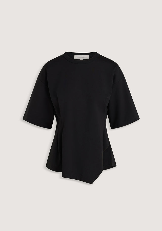 ARIES PONTE TEE | BLACK