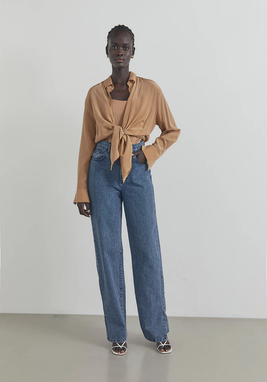 COBAIN HIGH WAISTED JEAN | CLASSIC BLUE