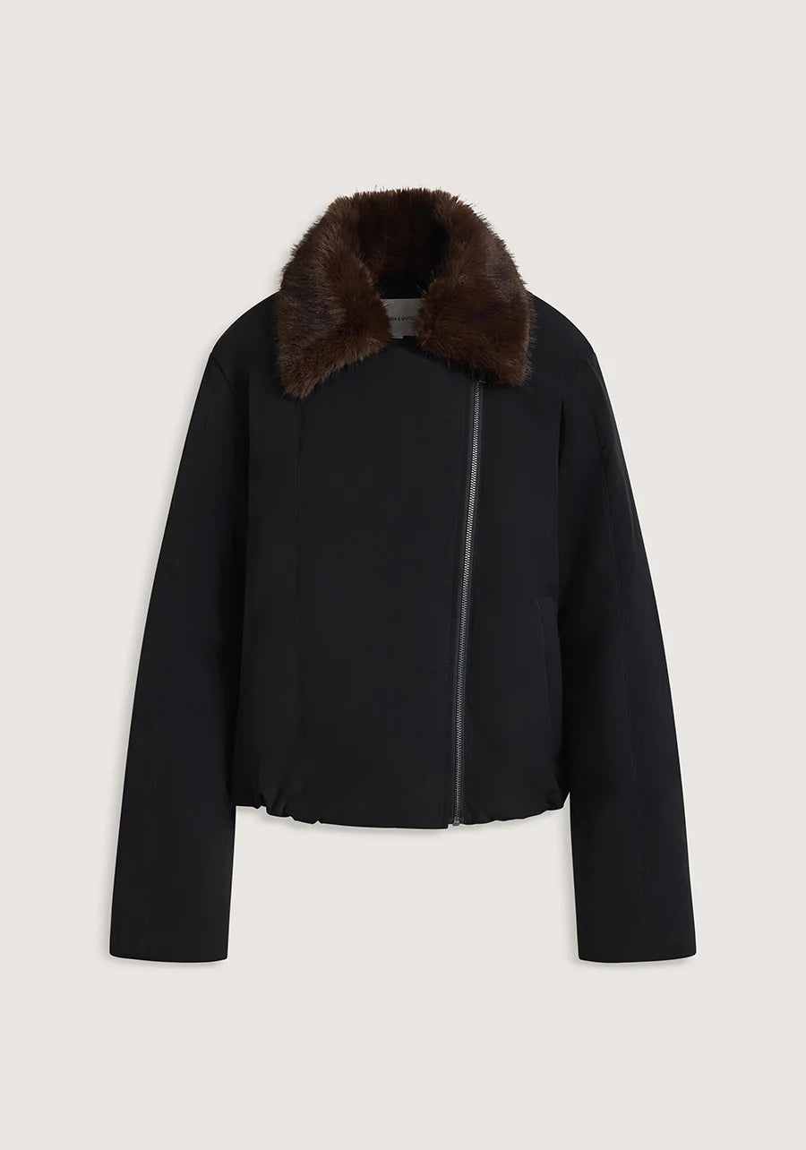 BLACKHAWK PUFFER JACKET | BLACK