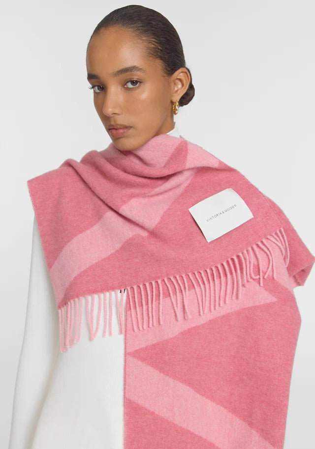 SNOWDRIFT SCARF | BLUSH