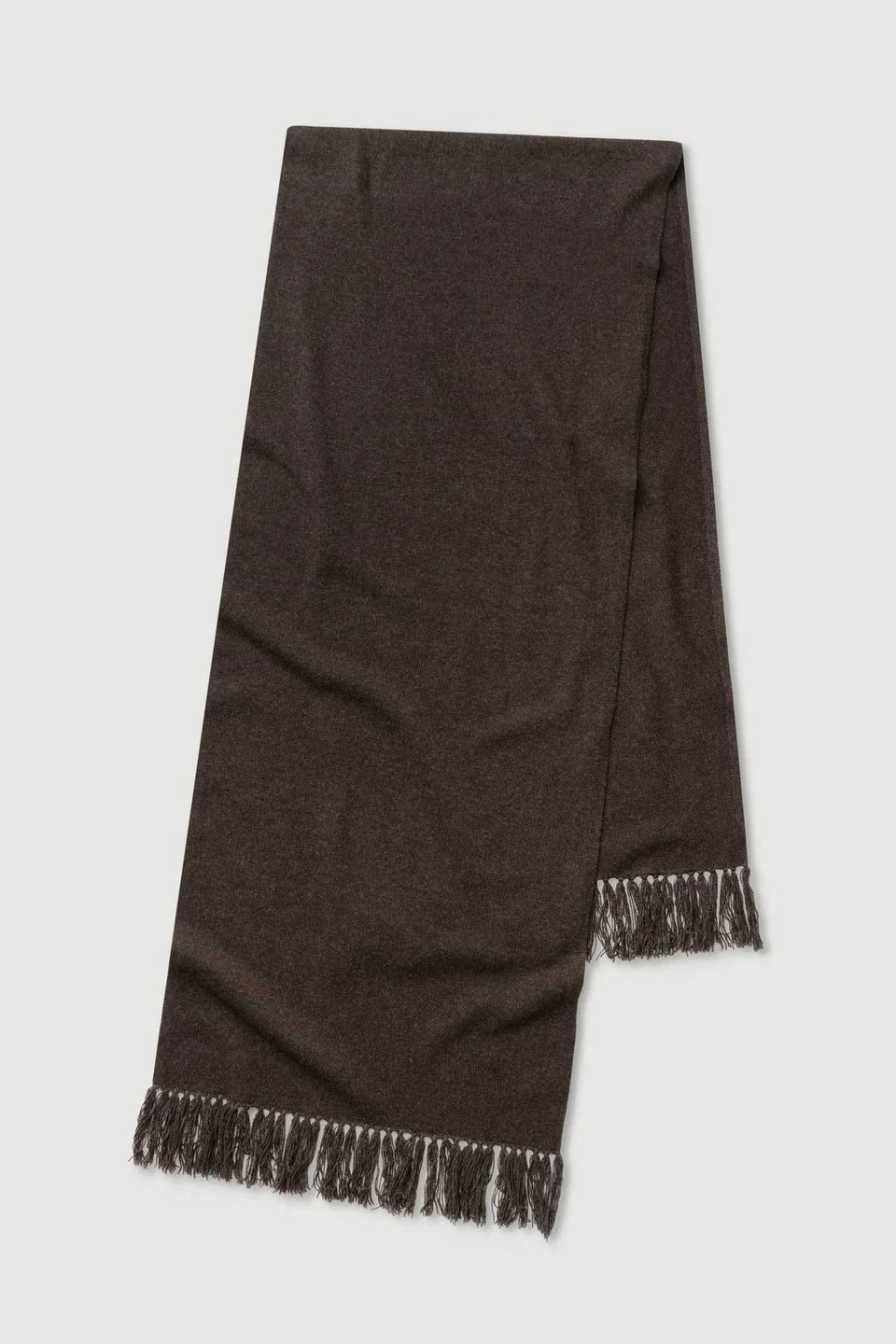 WOOL SCARF | GANACHE