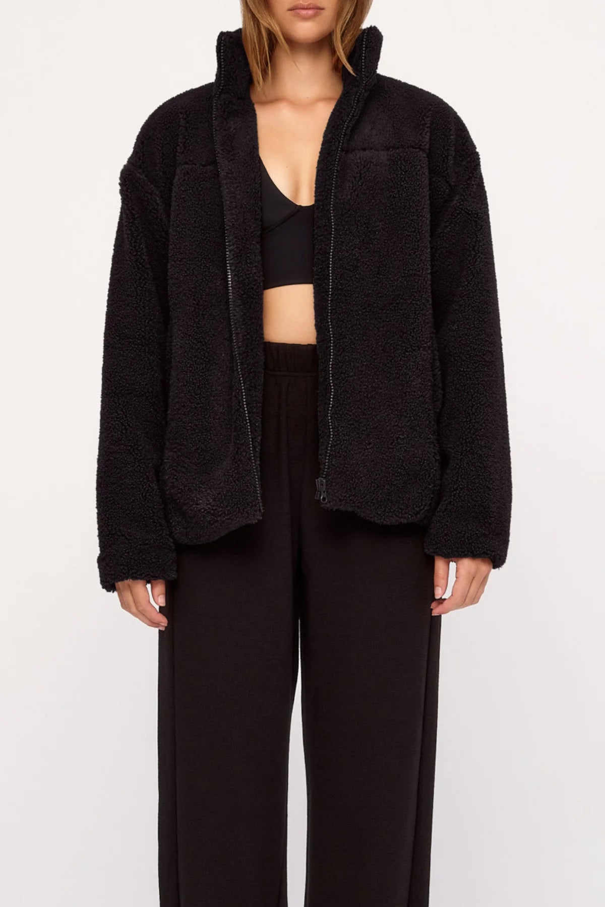SHERPA JACKET | BLACK