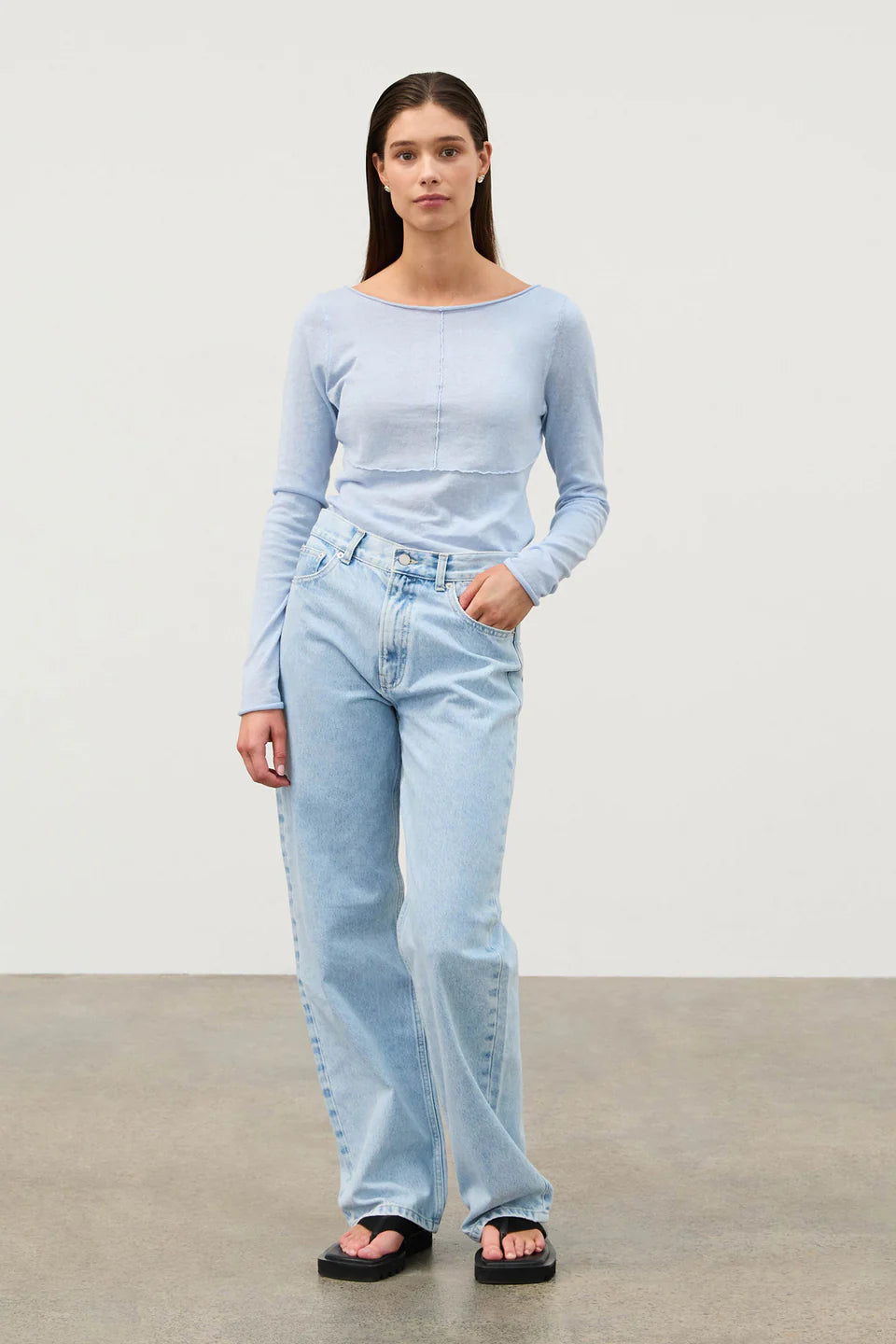 MID RISE JEAN | LIGHT WASH