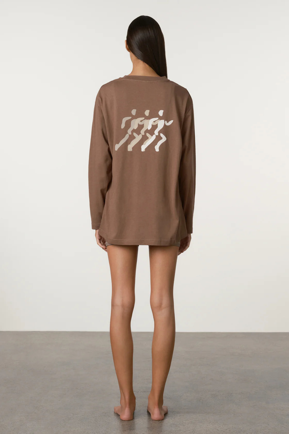 CAROB LONG SLEEVE SPORT TEE
