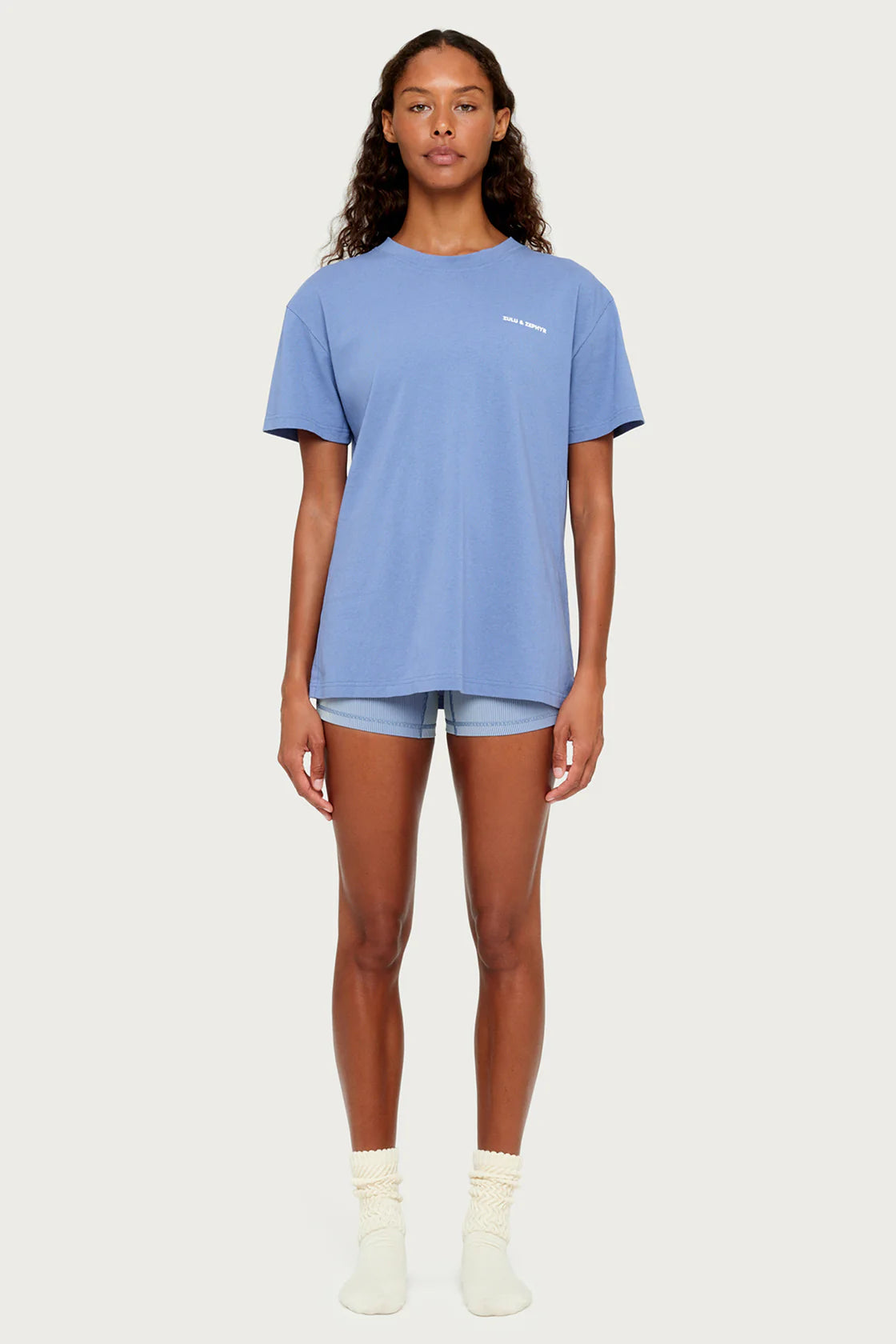 SPORT T-SHIRT | DENIM BLUE