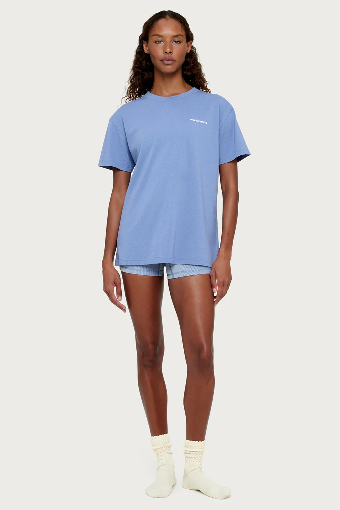 SPORT T-SHIRT | DENIM BLUE