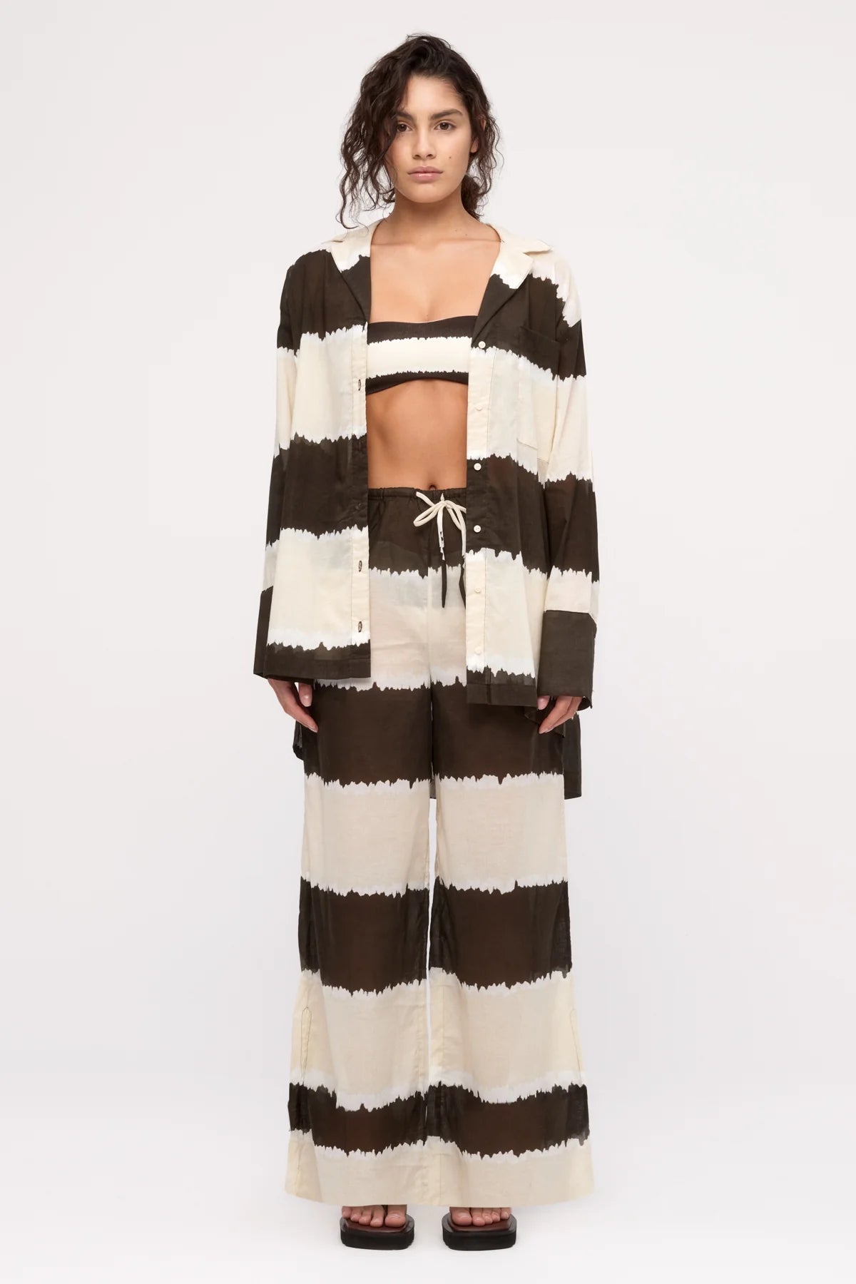 SHIRT | TIE DYE STRIPE