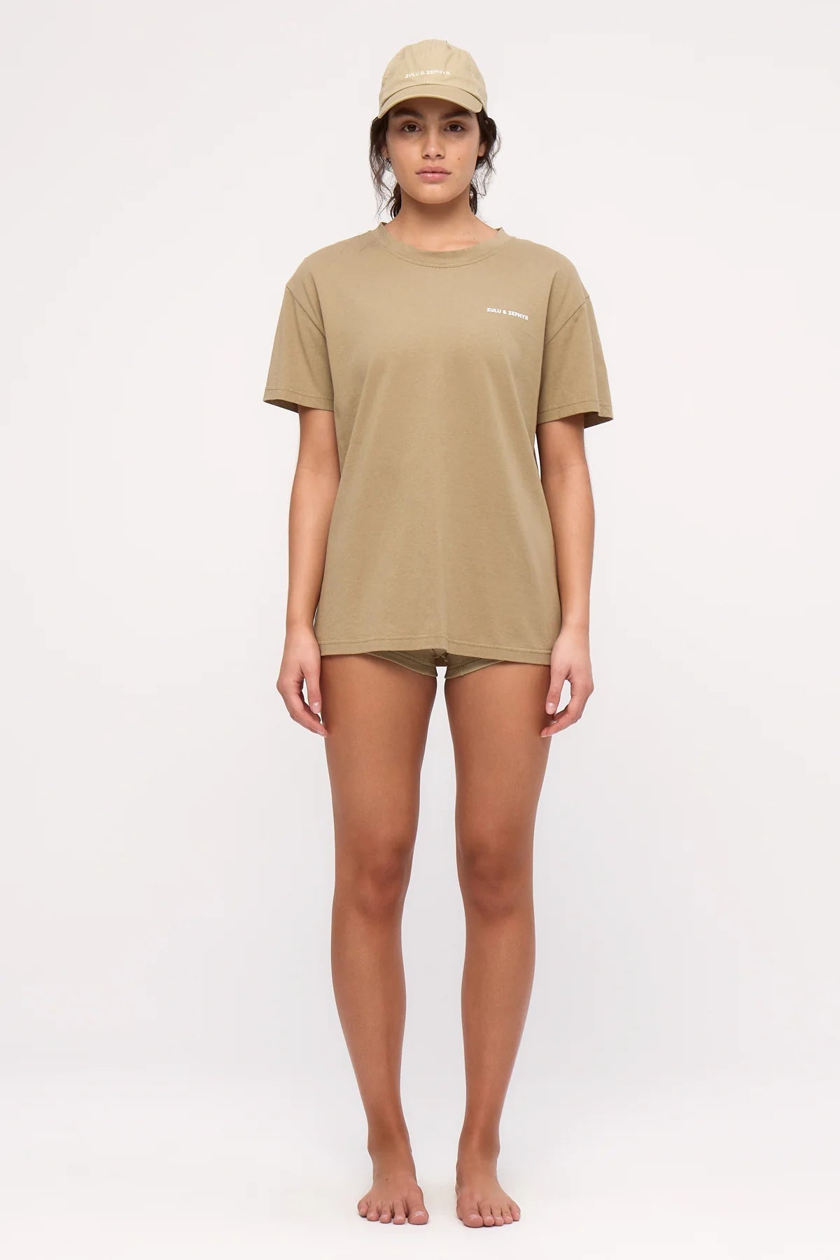 ZULU & ZEPHYR CANVAS CAP | OLIVE