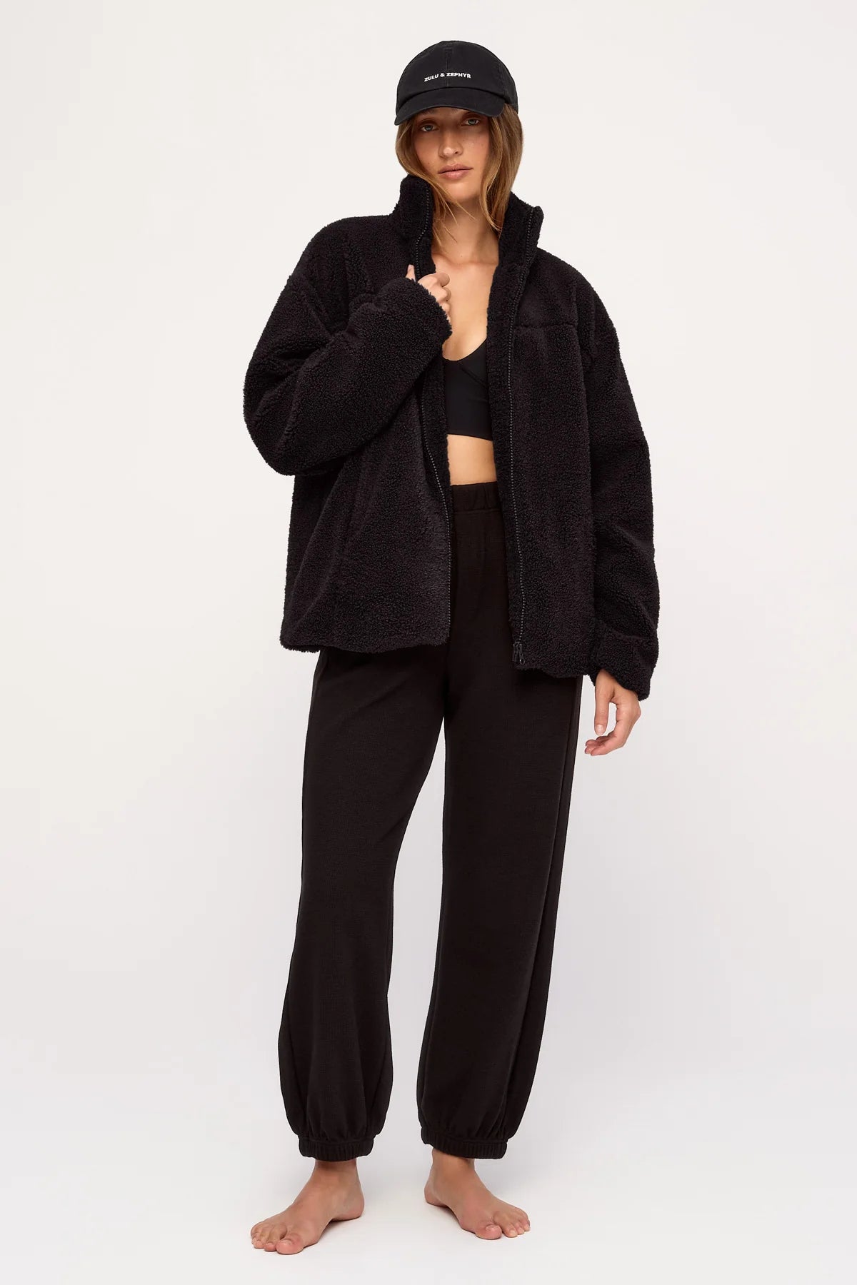 SHERPA JACKET | BLACK
