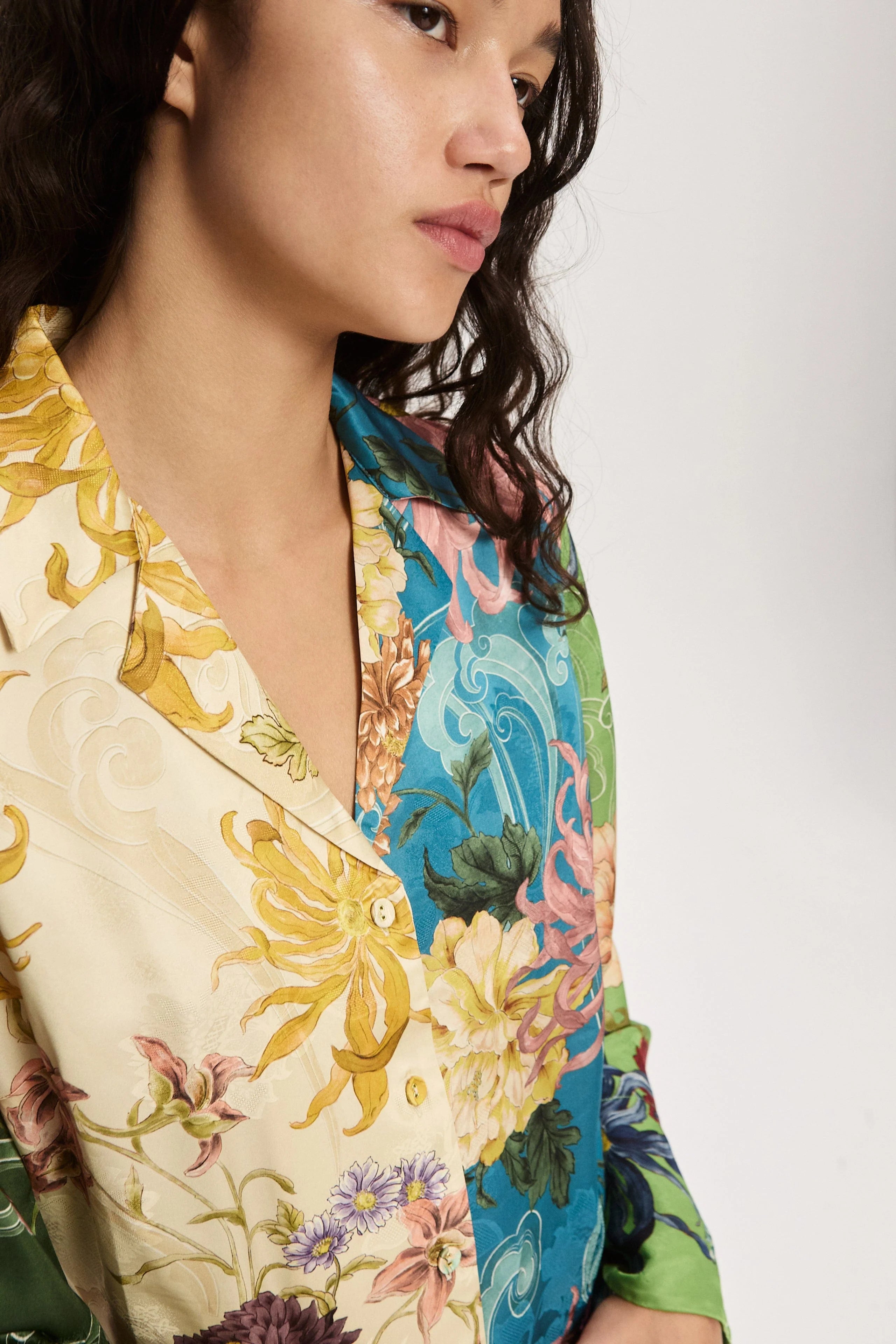 AVERY SPLICED SHIRT