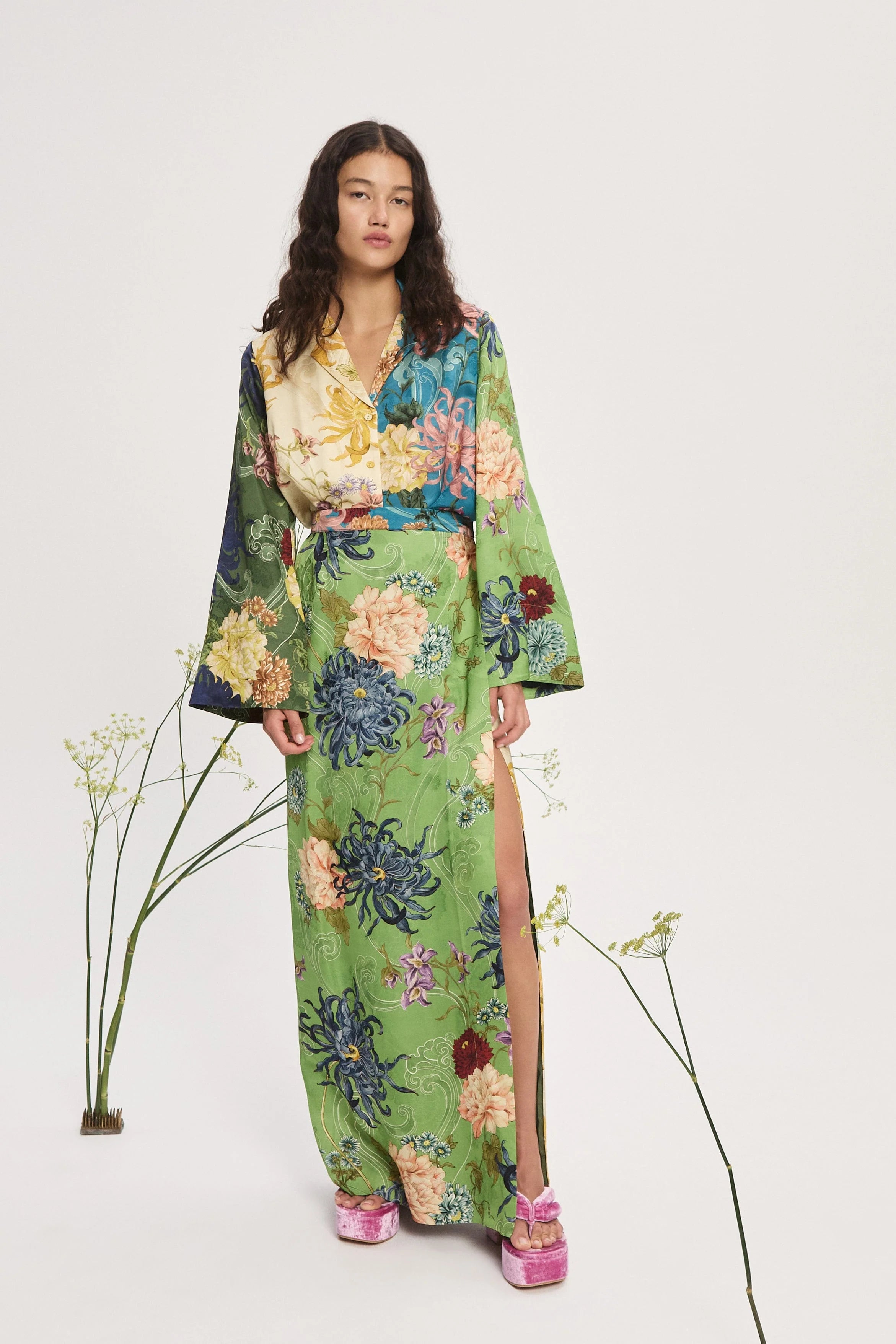 AVERY SPLICED SKIRT