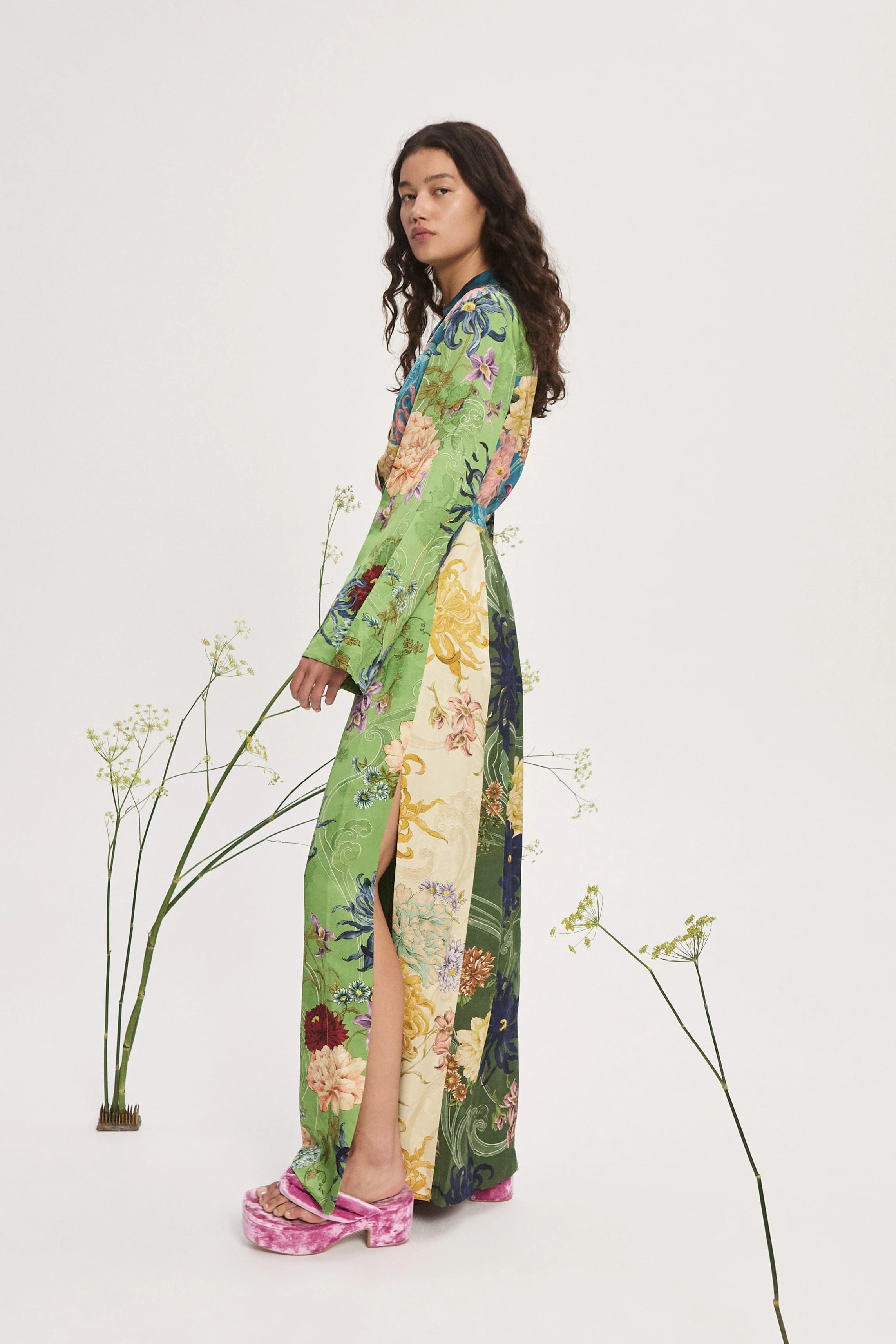 AVERY SPLICED SKIRT