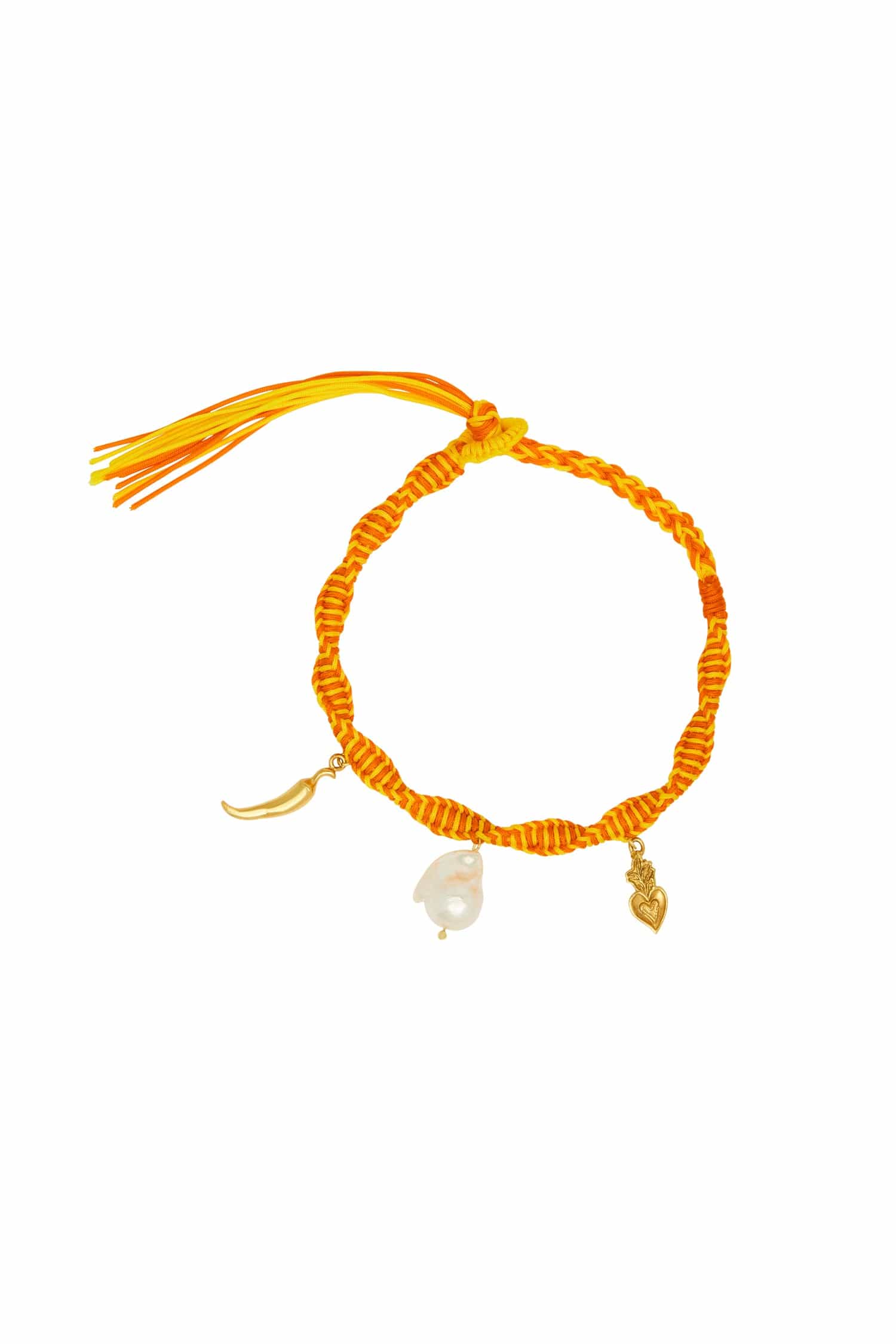 ENCANTO ORANGE CHARM BRACELET