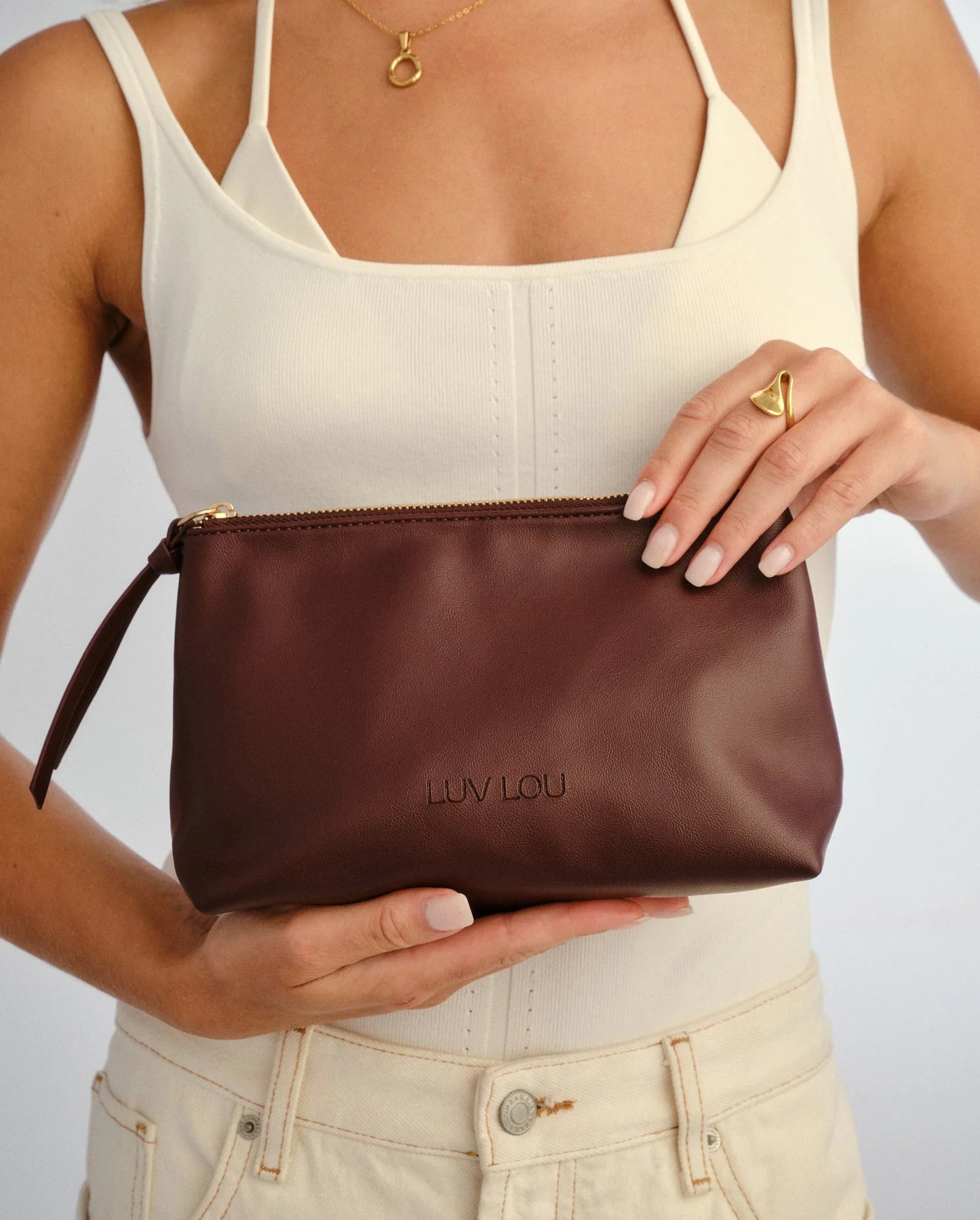 THE EVIE BEAUTY BAG | MEDIUM