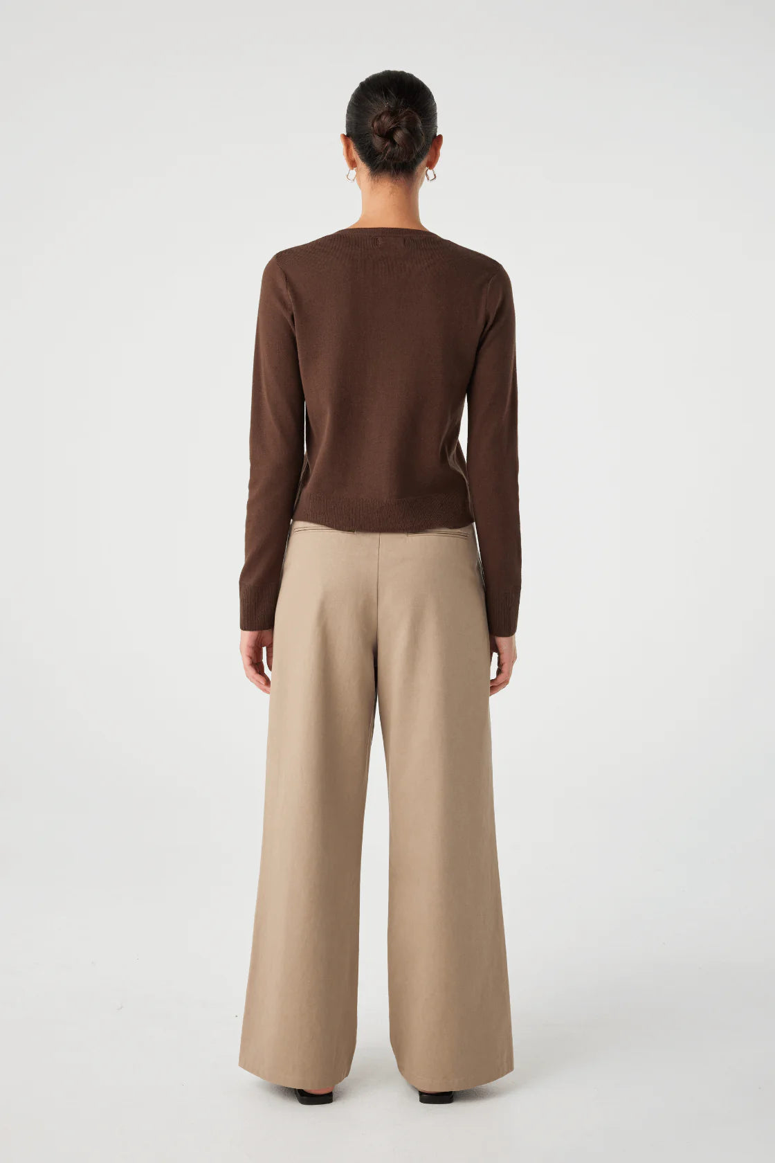 FLYNN CARDIGAN | ESPRESSO