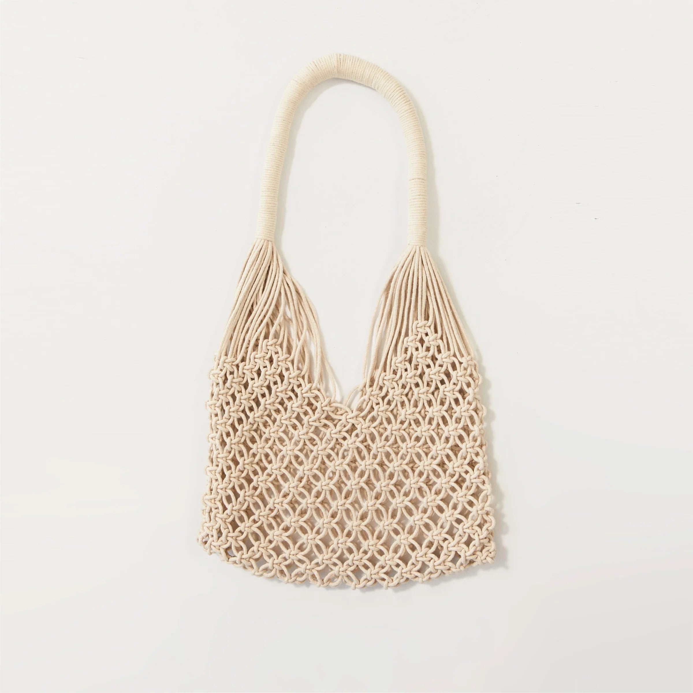 SMALL MACRAME SHOPPER