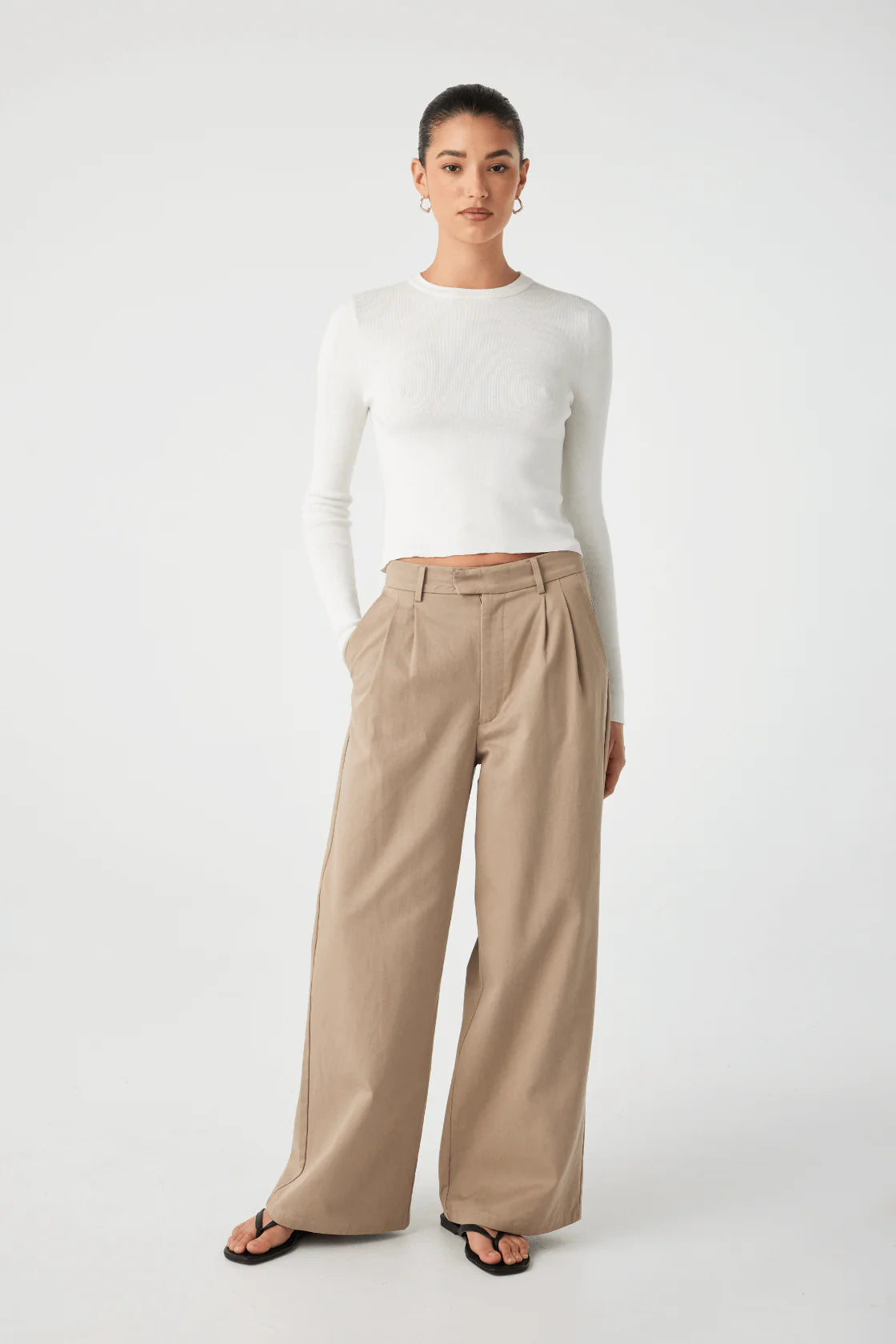 MAGGIE LONGSLEEVE TSHIRT | CREAM