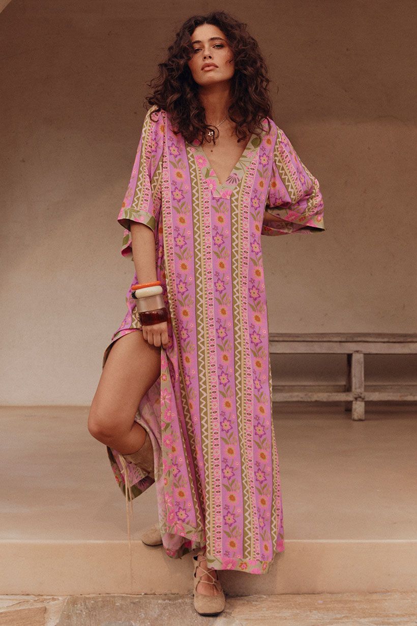 GOLDIE GOWN | DESERT ROSE