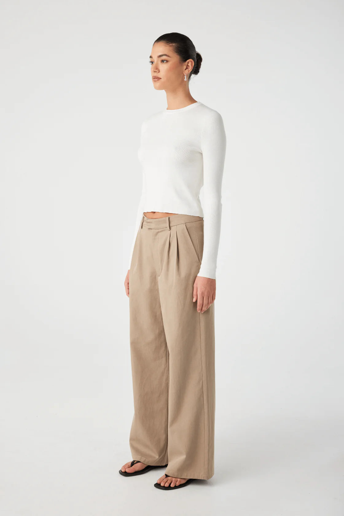 MAGGIE LONGSLEEVE TSHIRT | CREAM