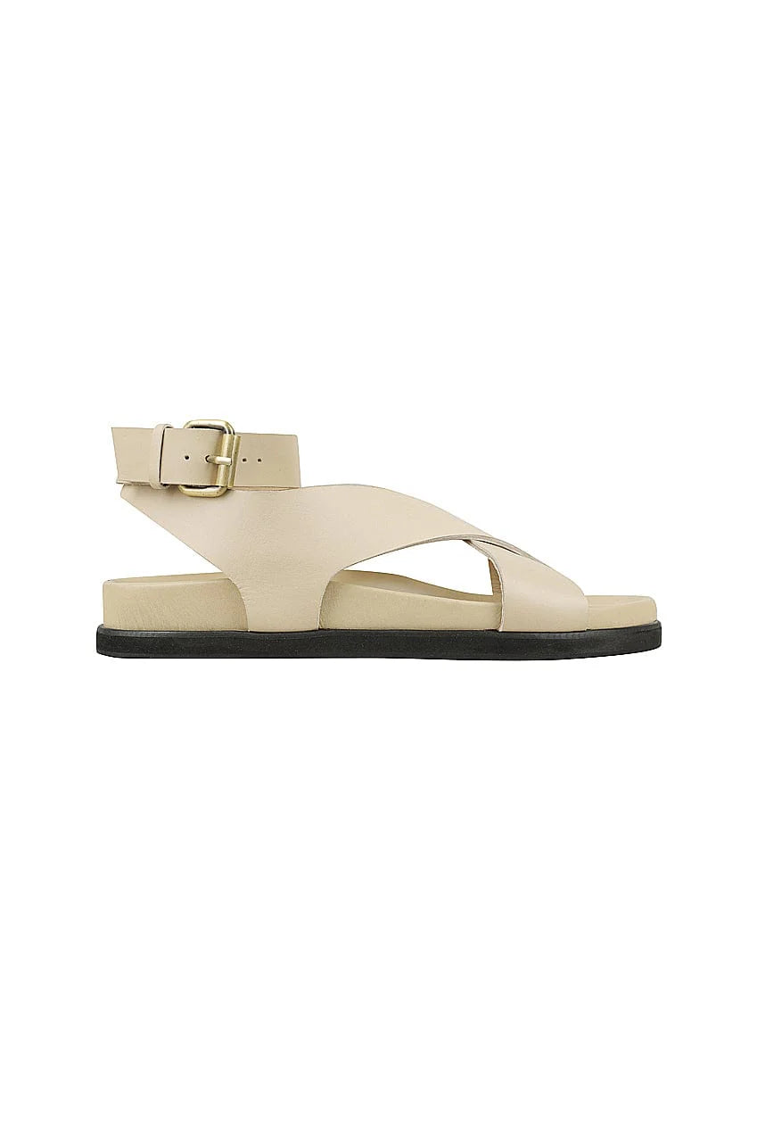THE MAGGIE SANDAL | CREAM