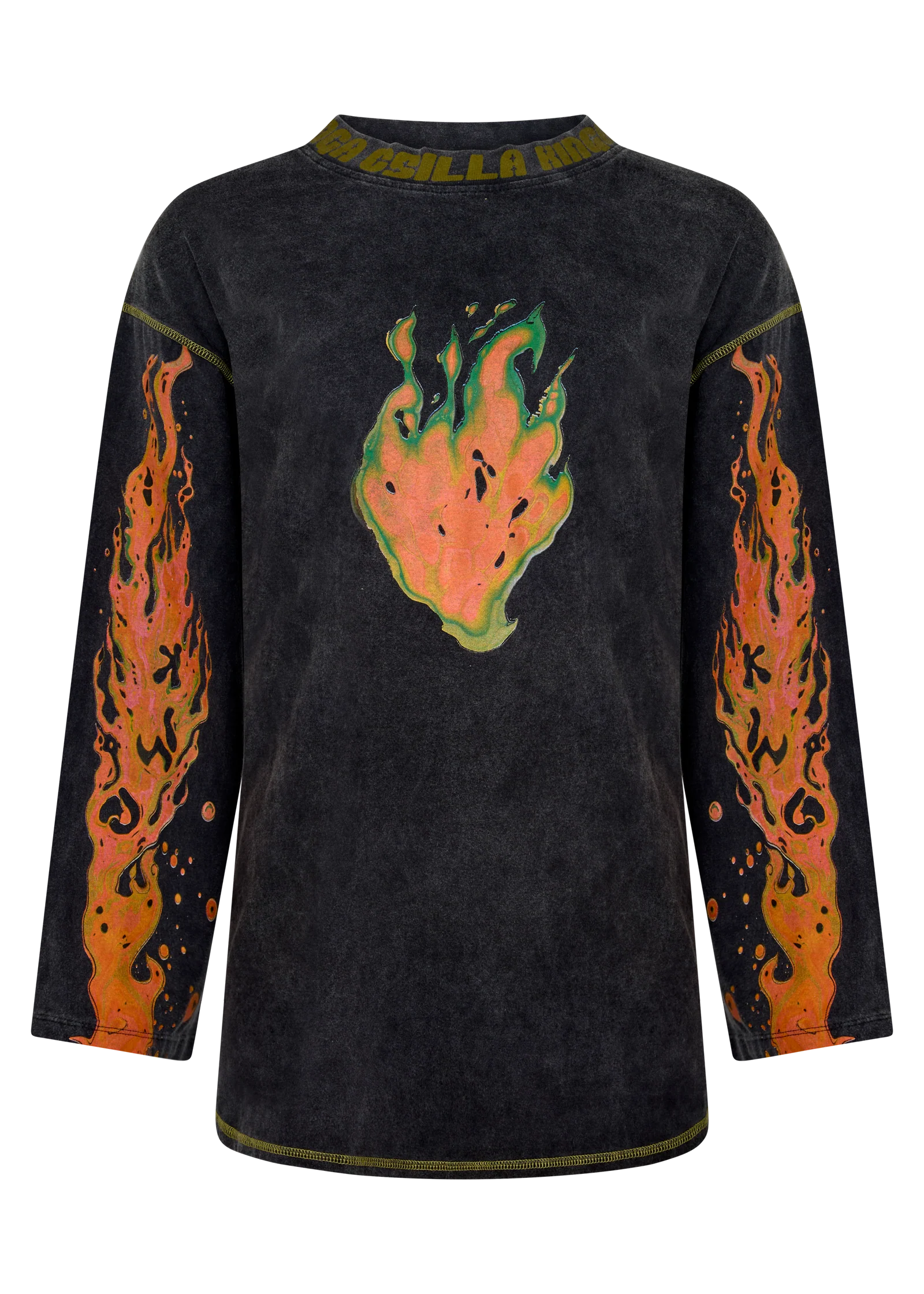 FLAMING HEARTS TOMMY TEE