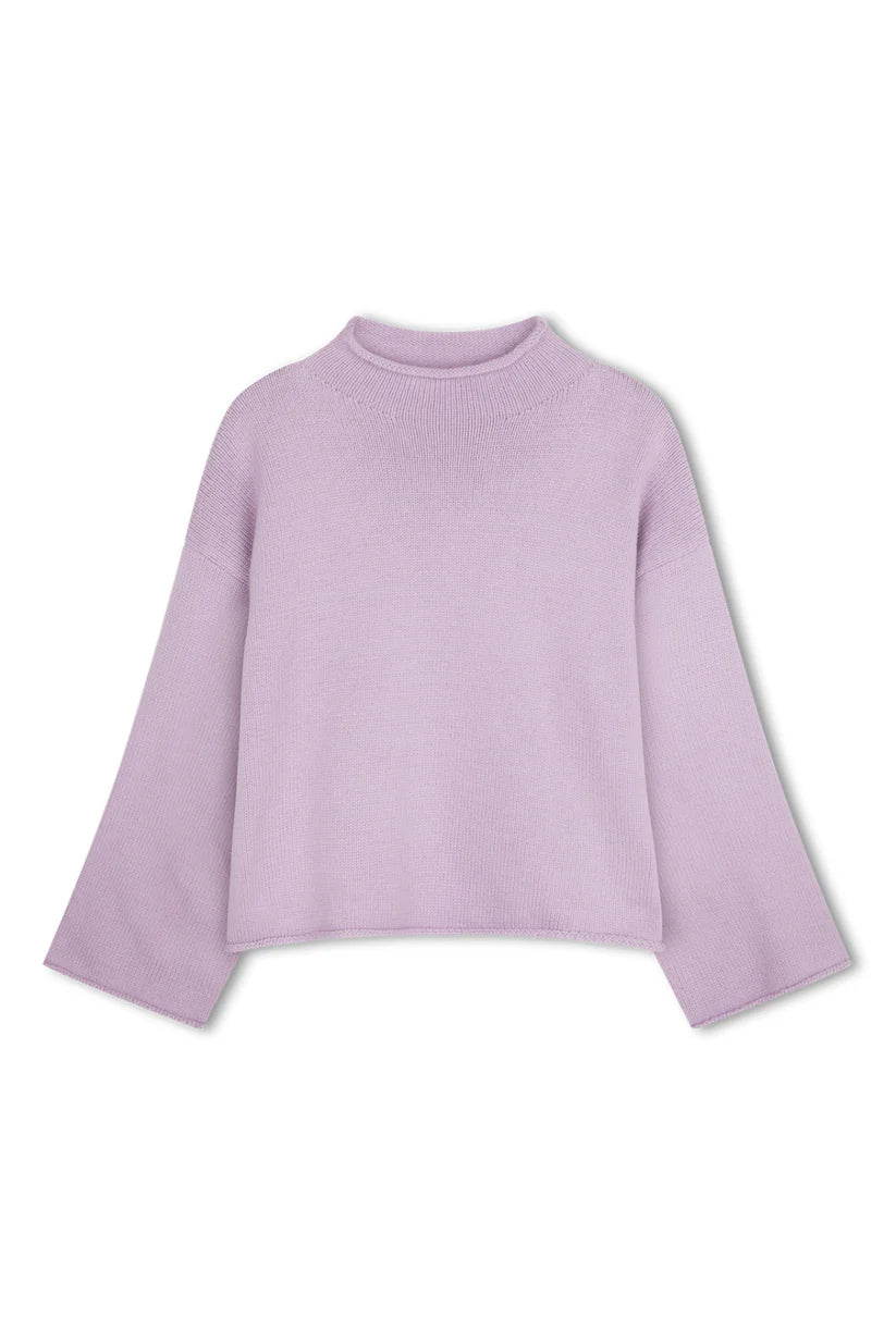 MAEVE SWEATER | LILAC