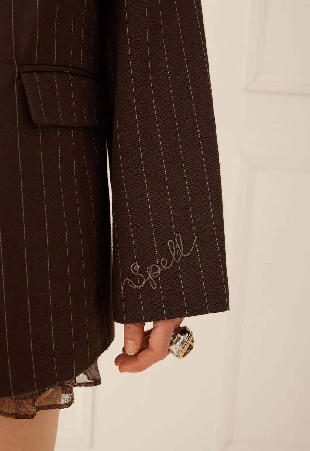 1998 STRIPED BLAZER