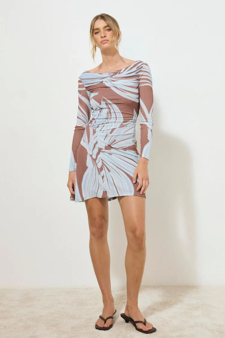 HEIRLOOM FLORAL MINI DRESS