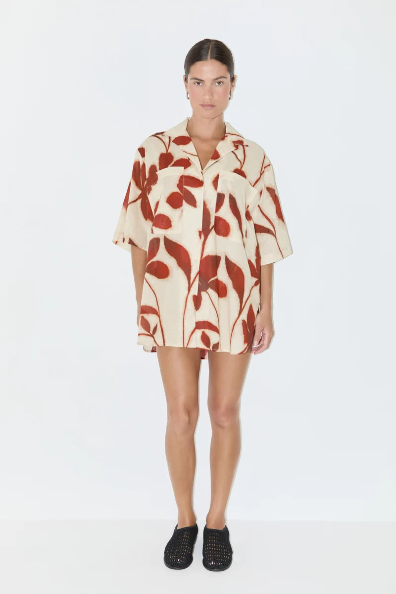 COTTON SHIRT | RUBY FLORAL
