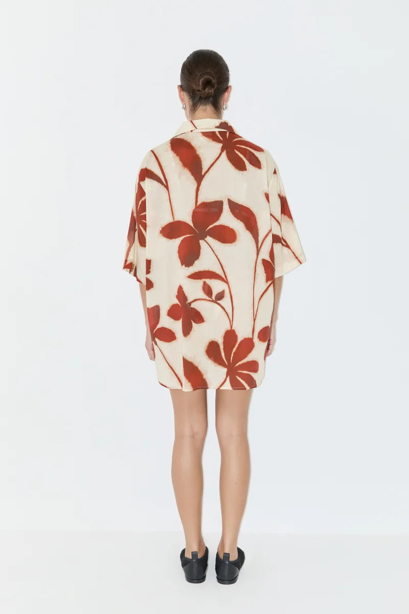 COTTON SHIRT | RUBY FLORAL