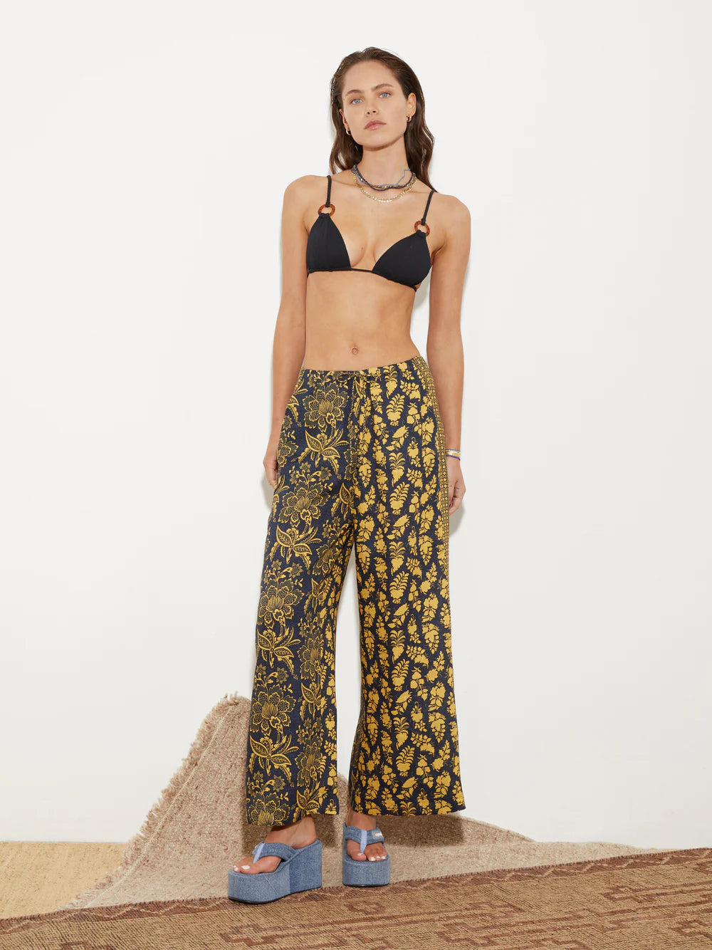 FLORIMONDE WIDE LEG PANT