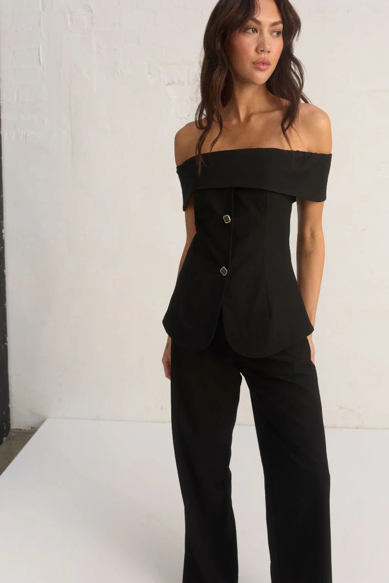 HAVEN TOP | BLACK