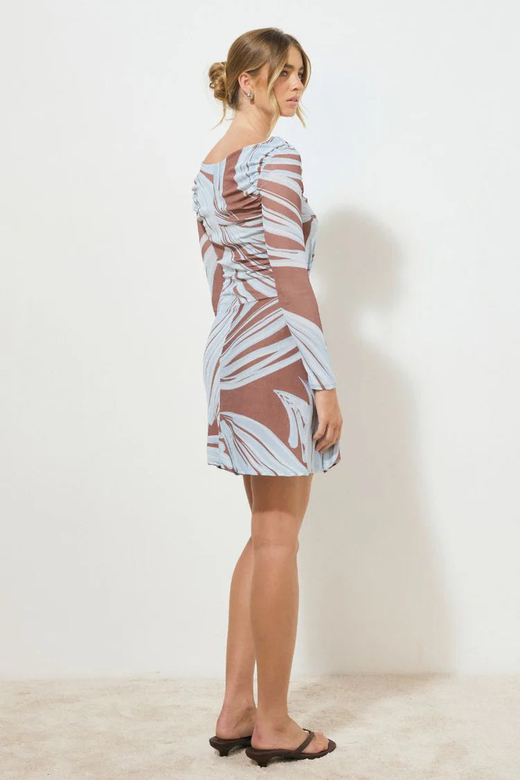 HEIRLOOM FLORAL MINI DRESS