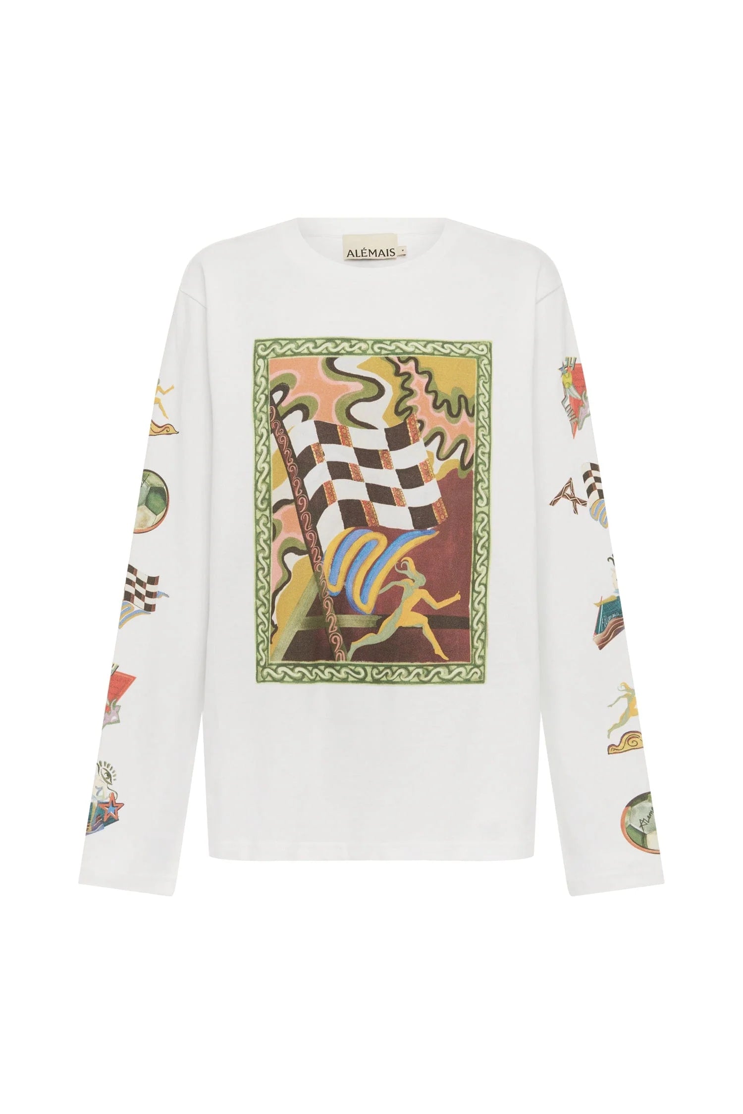 LUCKY PACE PATCH LONG SLEEVE TEE
