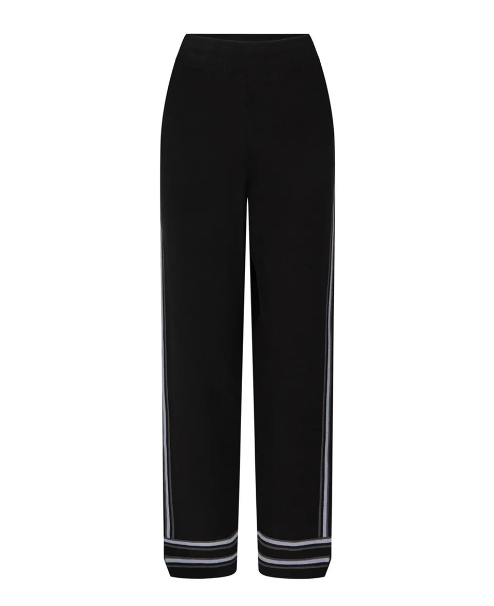ORGANIC MOTLEY TRACK PANT | BLACK