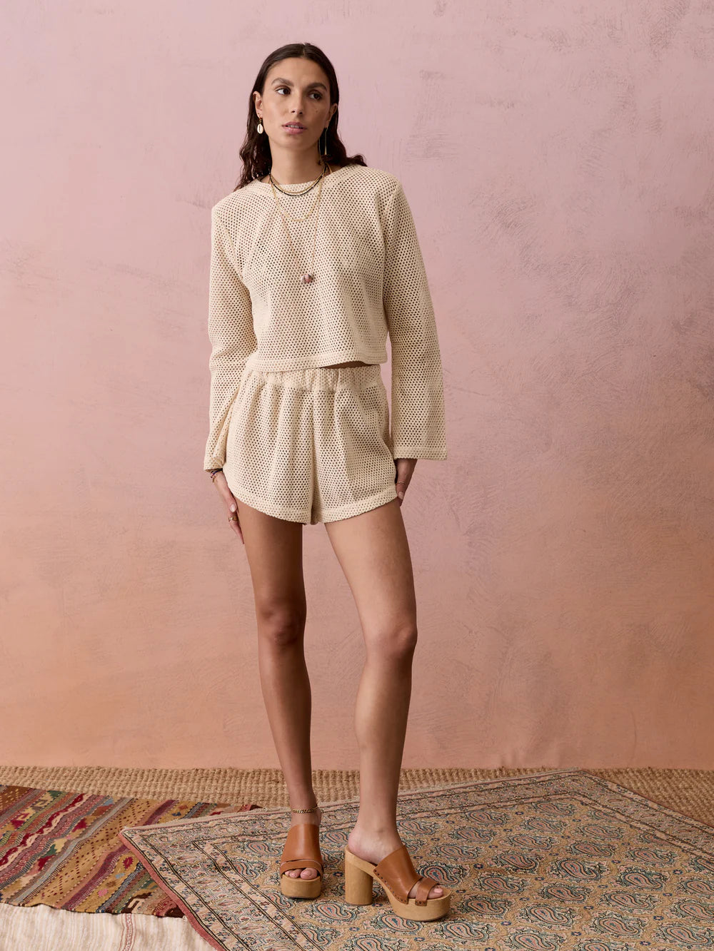 MISTRAL NET MINIMAL SHORT