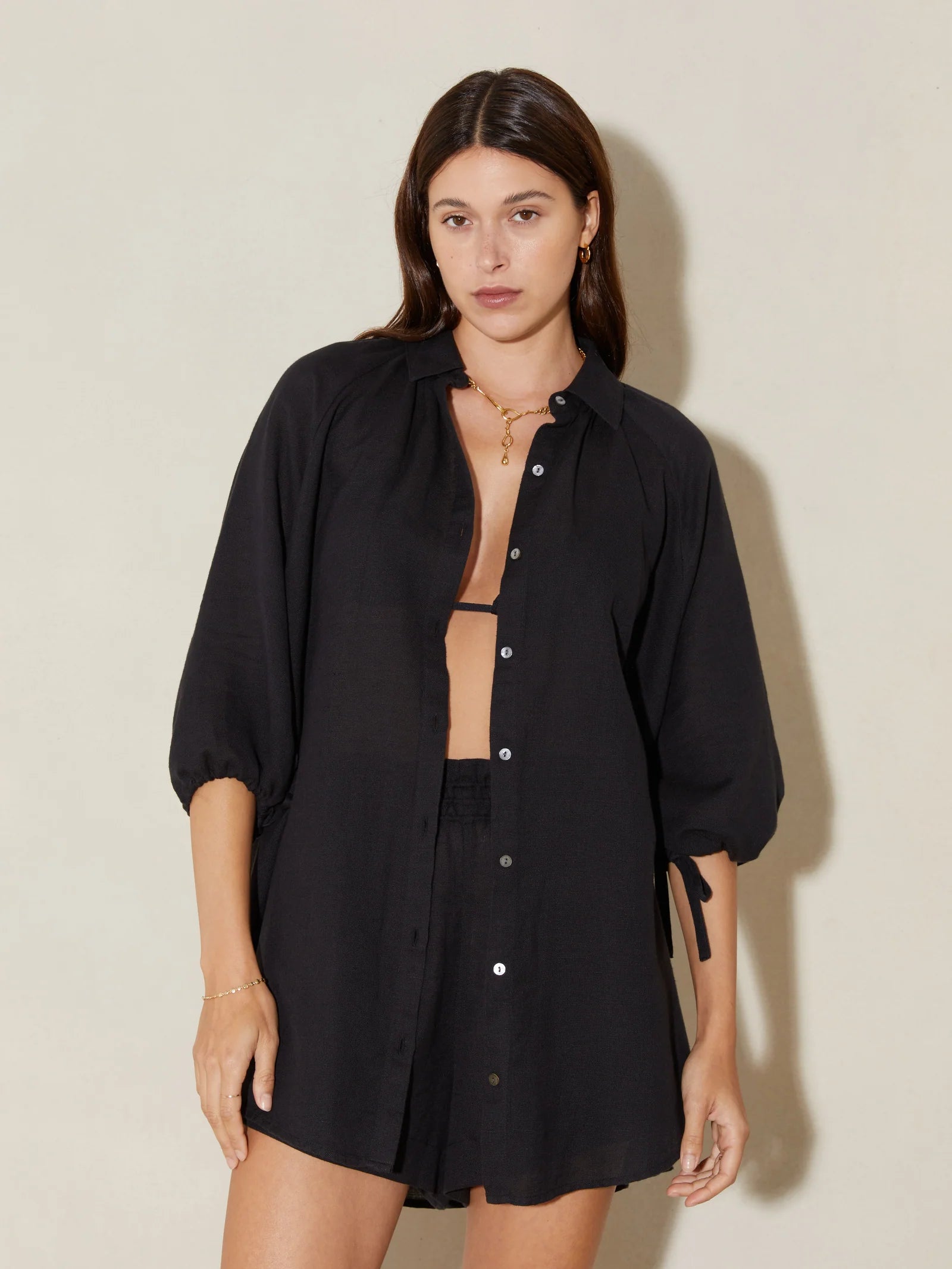 LA PONCHE SHIRT | BLACK