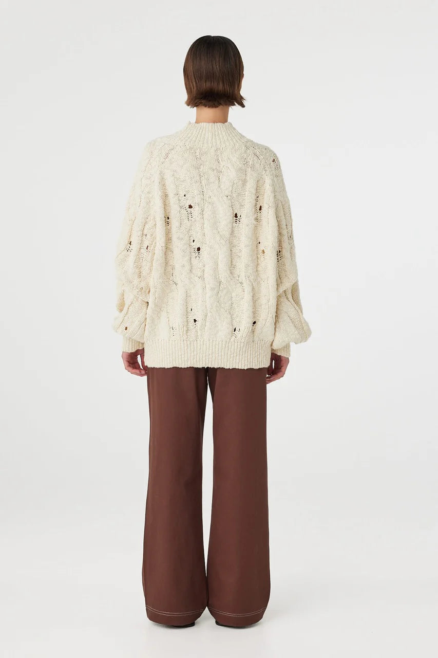 NORI SWEATER | CREAM