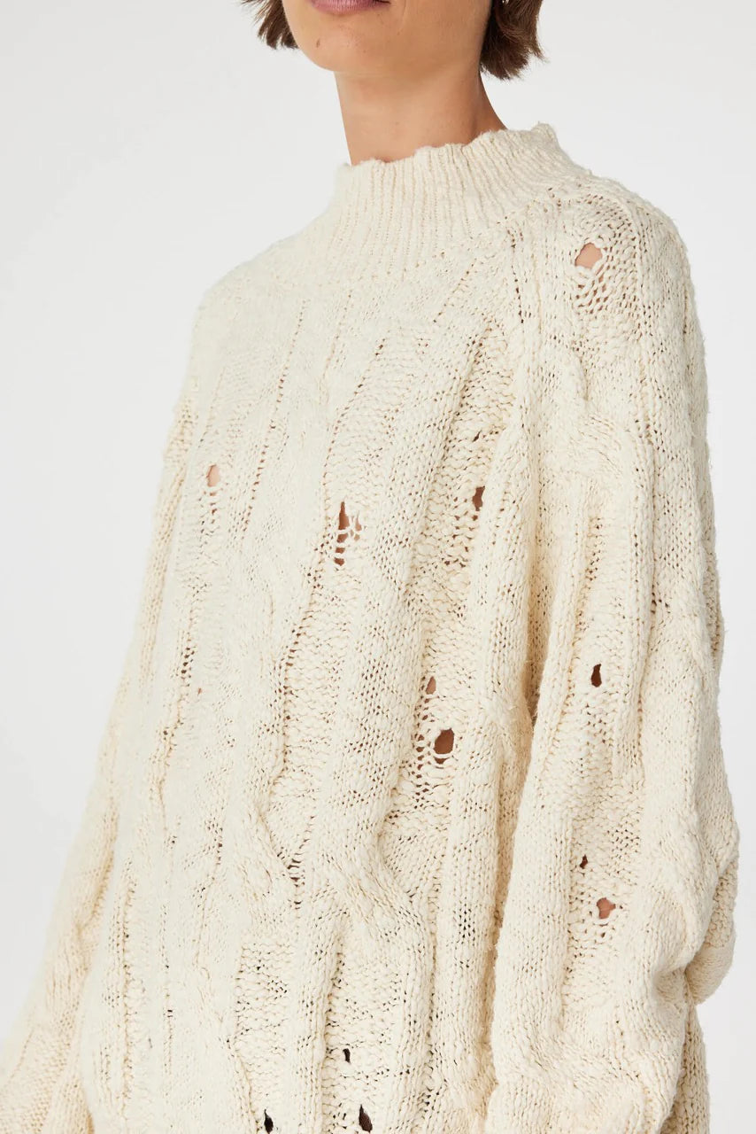 NORI SWEATER | CREAM